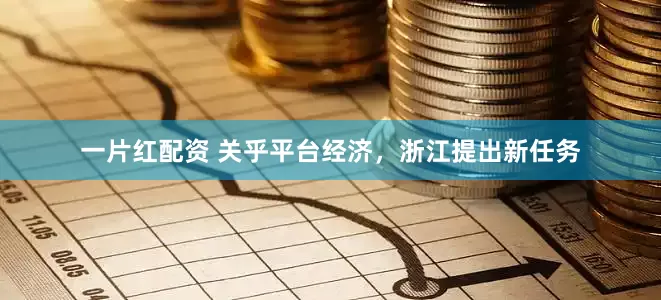 一片红配资 关乎平台经济，浙江提出新任务