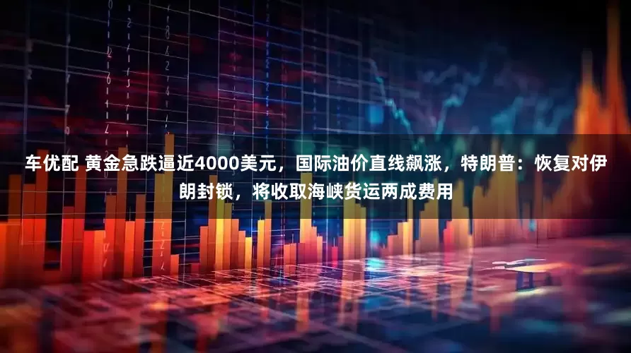 车优配 黄金急跌逼近4000美元，国际油价直线飙涨，特朗普：恢复对伊朗封锁，将收取海峡货运两成费用